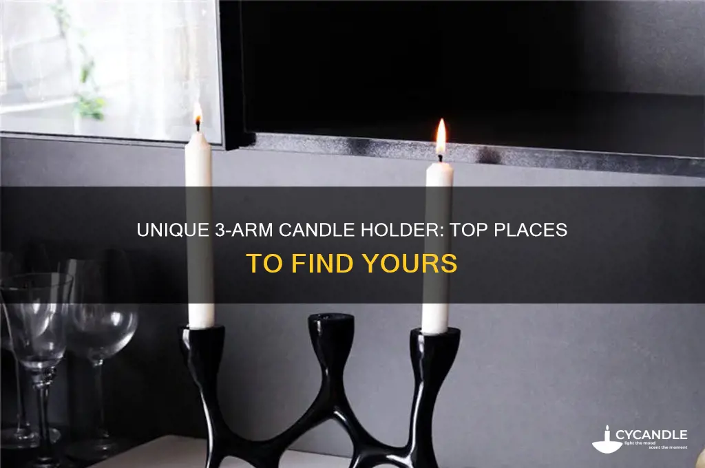 where can i find 3 arm candle holder