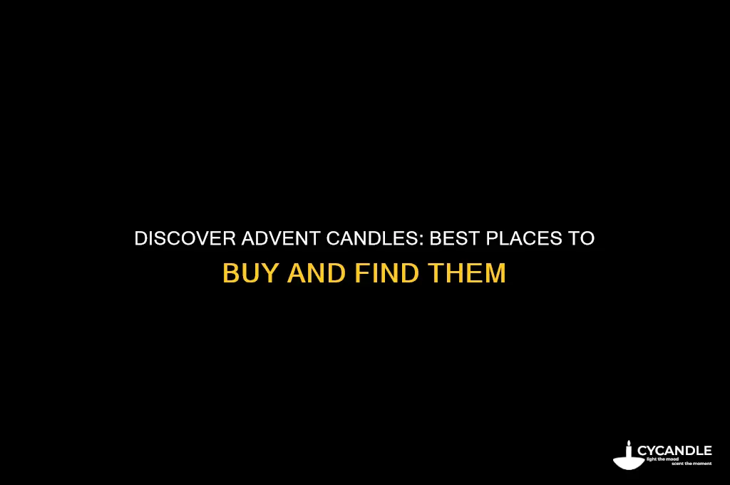 where can i find advent candles