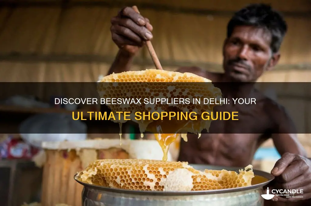 where can i find beeswax in delhi