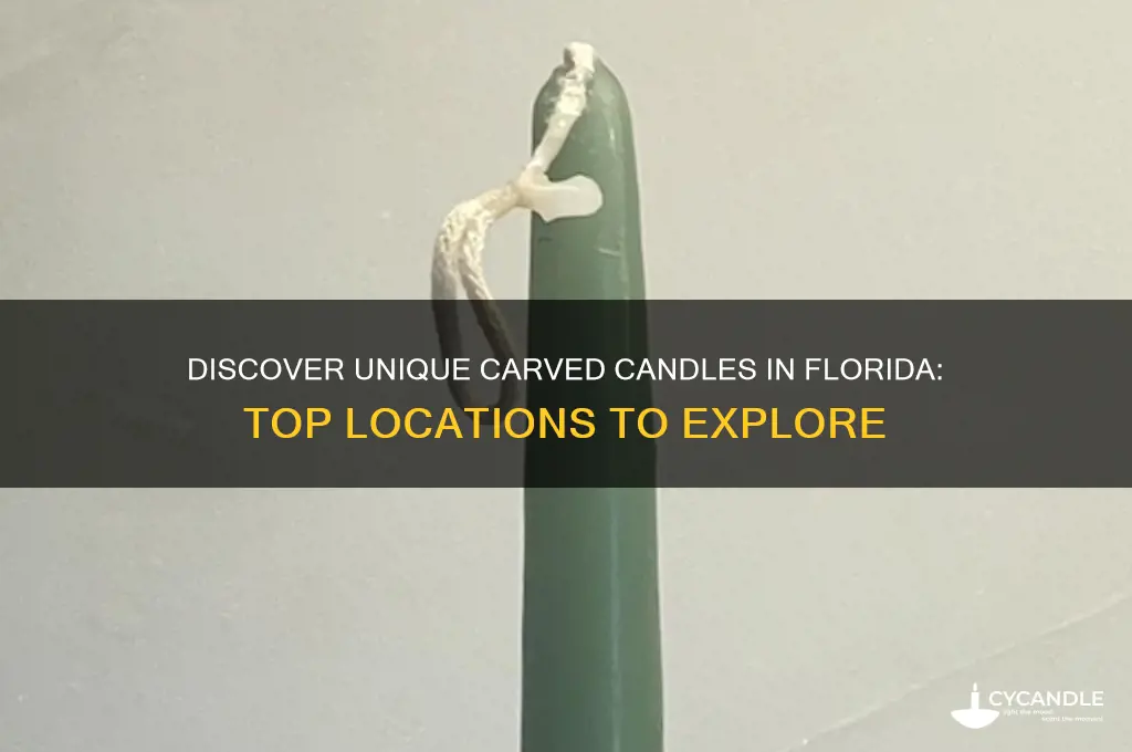 where can i find carved candles florida