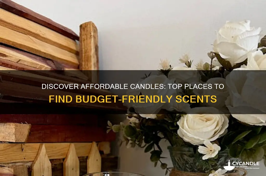 where can i find cheap candles