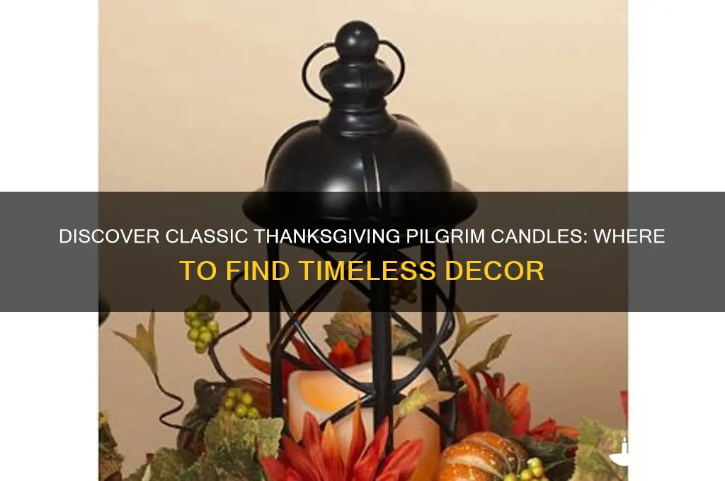 where can i find classic thanksgiving candles of pilgrims