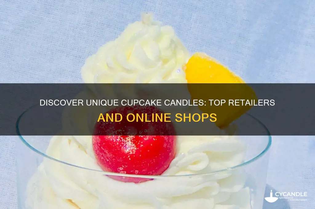 where can i find cupcake candles