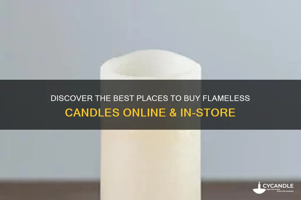 where can i find flameless candles