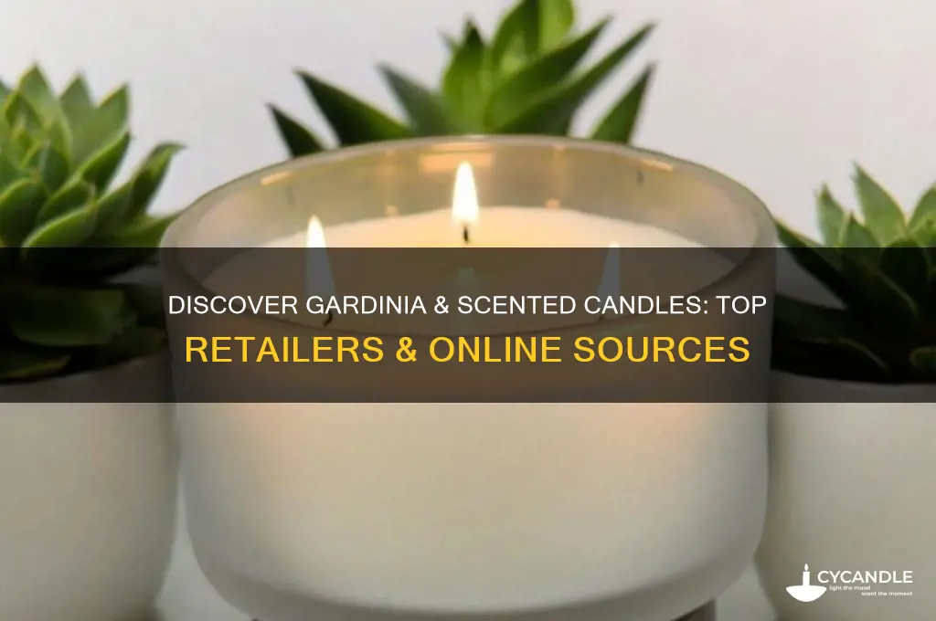 where can i find gardinia candle or scent candle