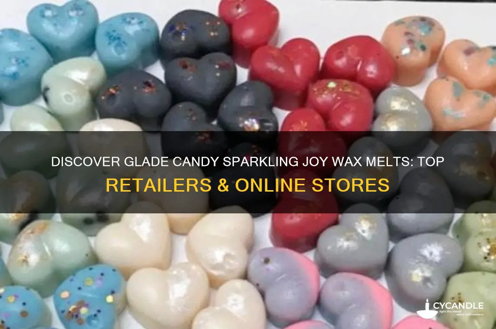 where can i find glade candy sparkling joy wax melts