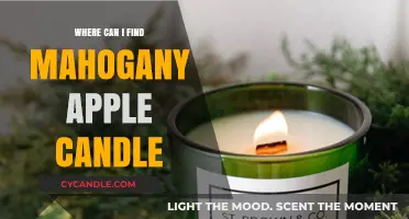 Discover Mahogany Apple Candles: Top Retailers and Online Sources