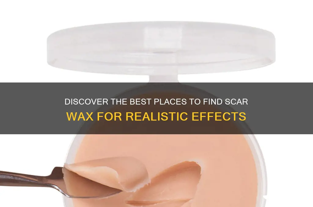 where can i find scar wax