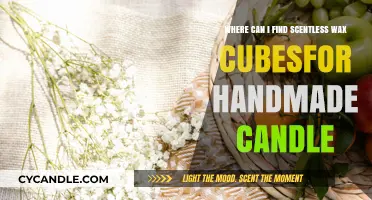 Discover Scentless Wax Cubes for Handmade Candles: Top Sources