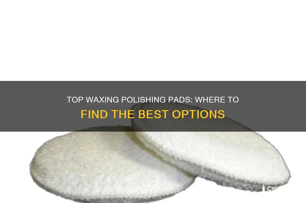 where can i find the best 6 waxing polishung pads
