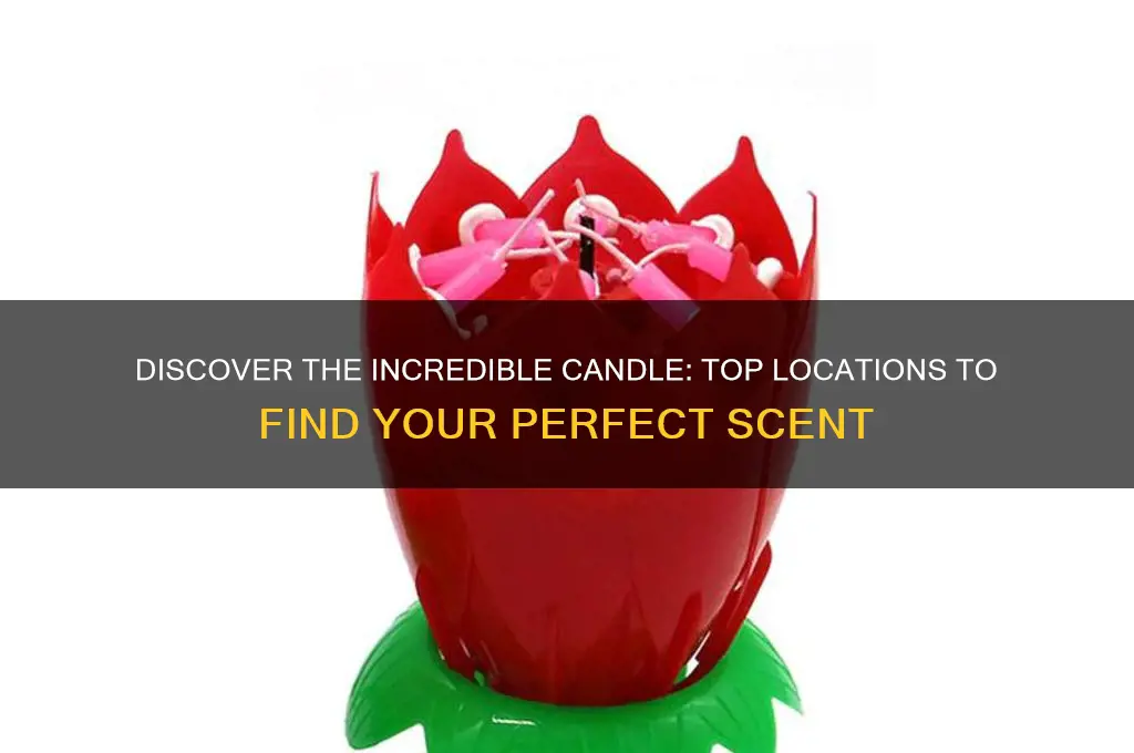 where can i find the incredible candle
