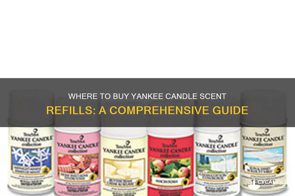 where can i find yankee candles scent refills