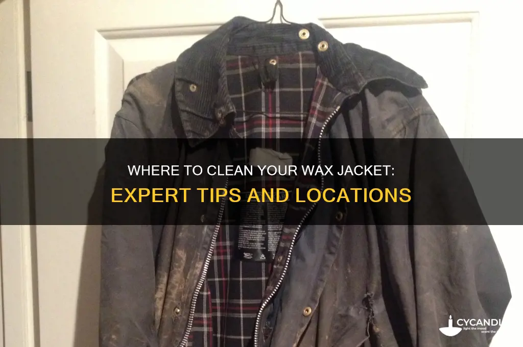 where can i get a wax jacket cleaned