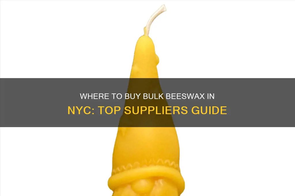 where can i get bulk beeswax in nyc