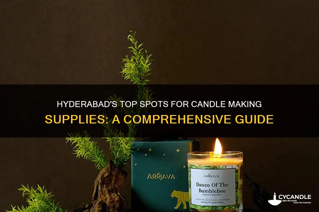 where can i get candle making materials in hyderabad