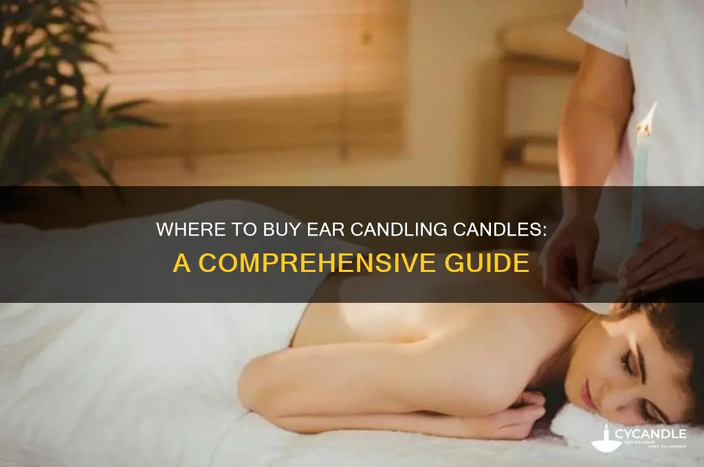 where can i get candles for ear candling