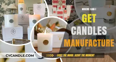 Where to Get Custom Candles Manufactured: A Comprehensive Guide