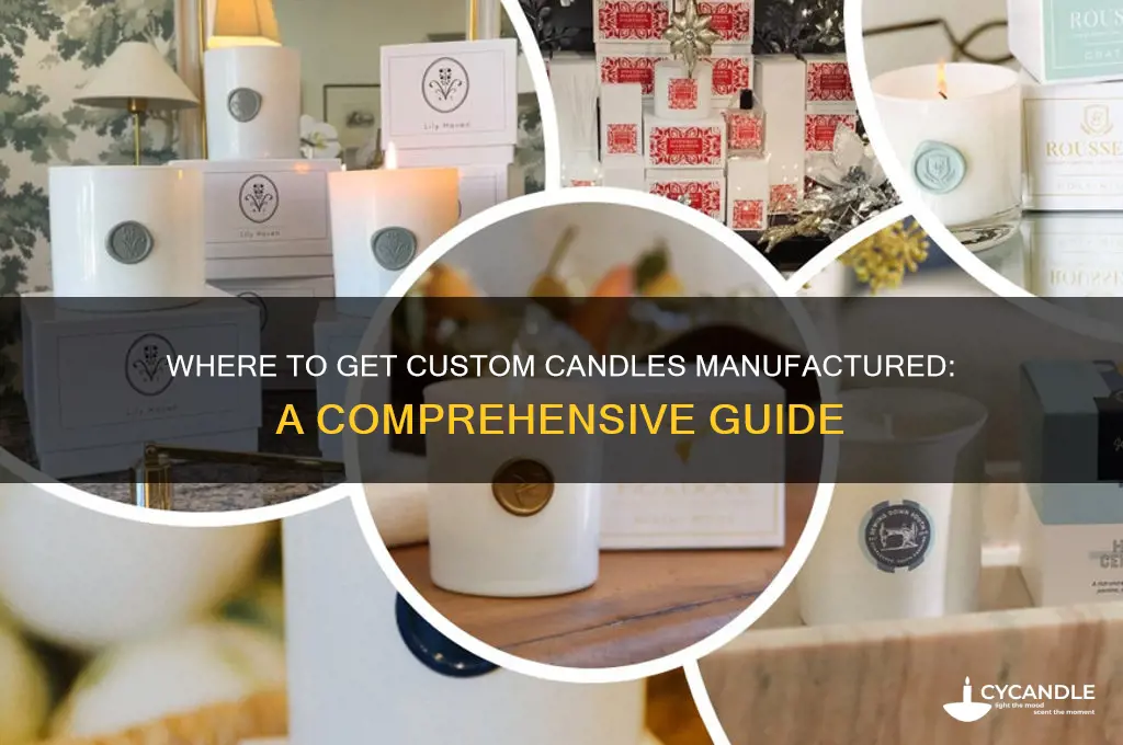 where can i get candles manufactured