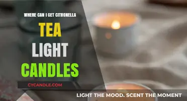 Best Places to Buy Citronella Tea Light Candles for Outdoor Use