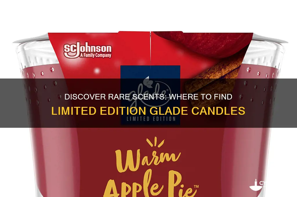 where can i get limited edition glade candles