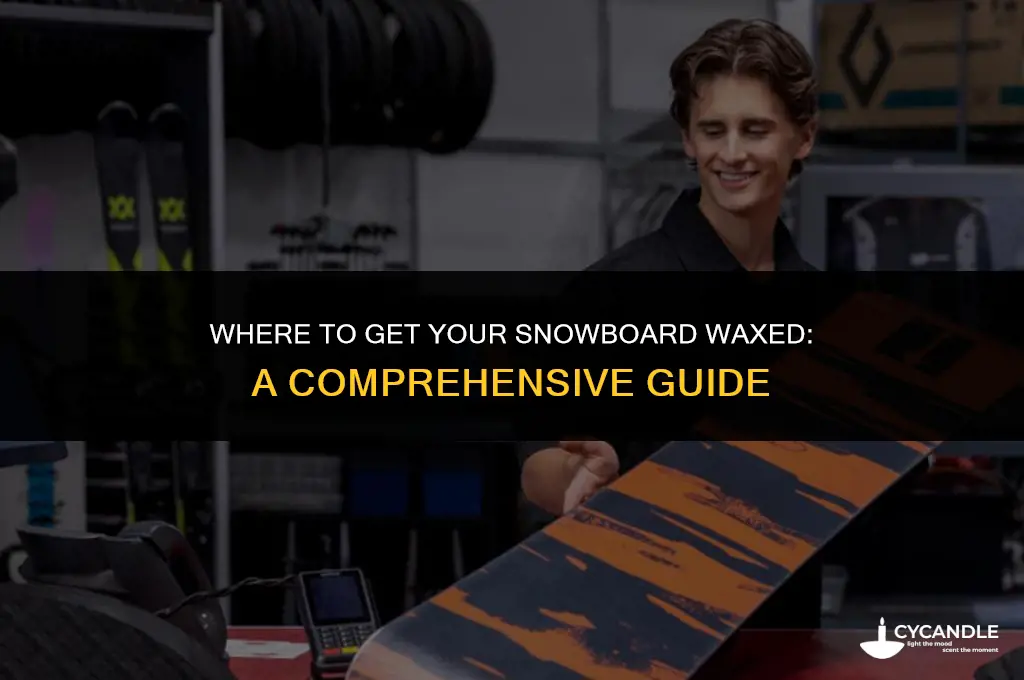 where can i get my board waxed