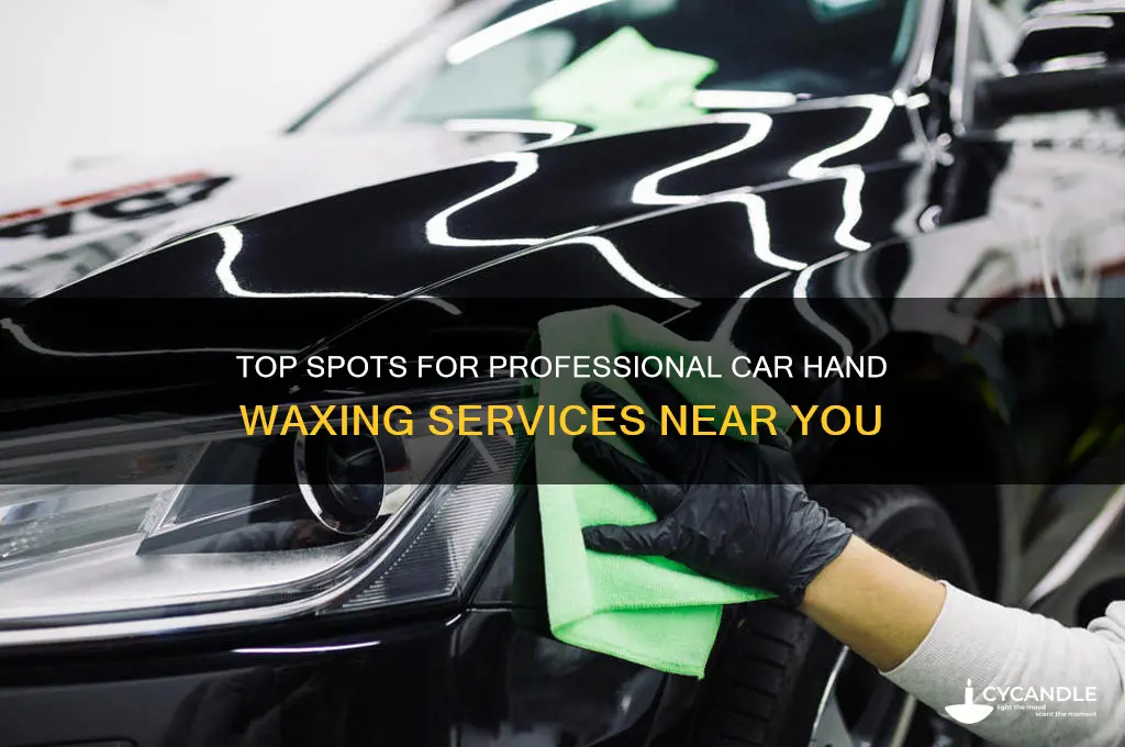where can i get my car hand waxed