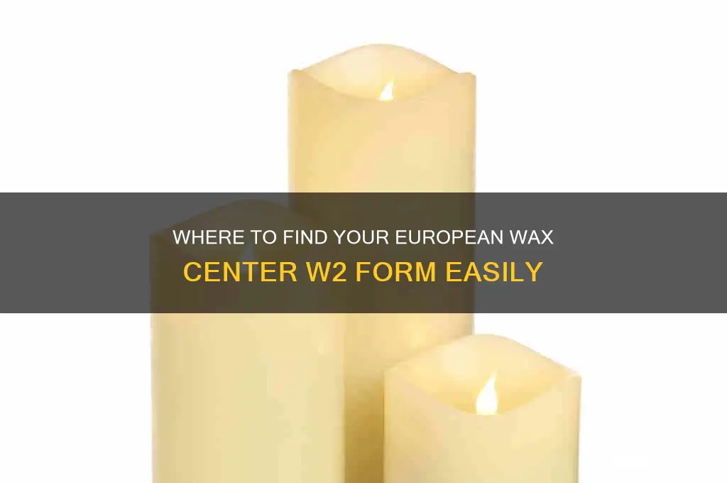 where can i get my european wax w2
