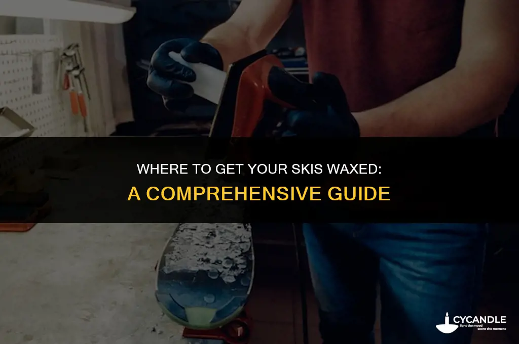 where can i get my skis waxed