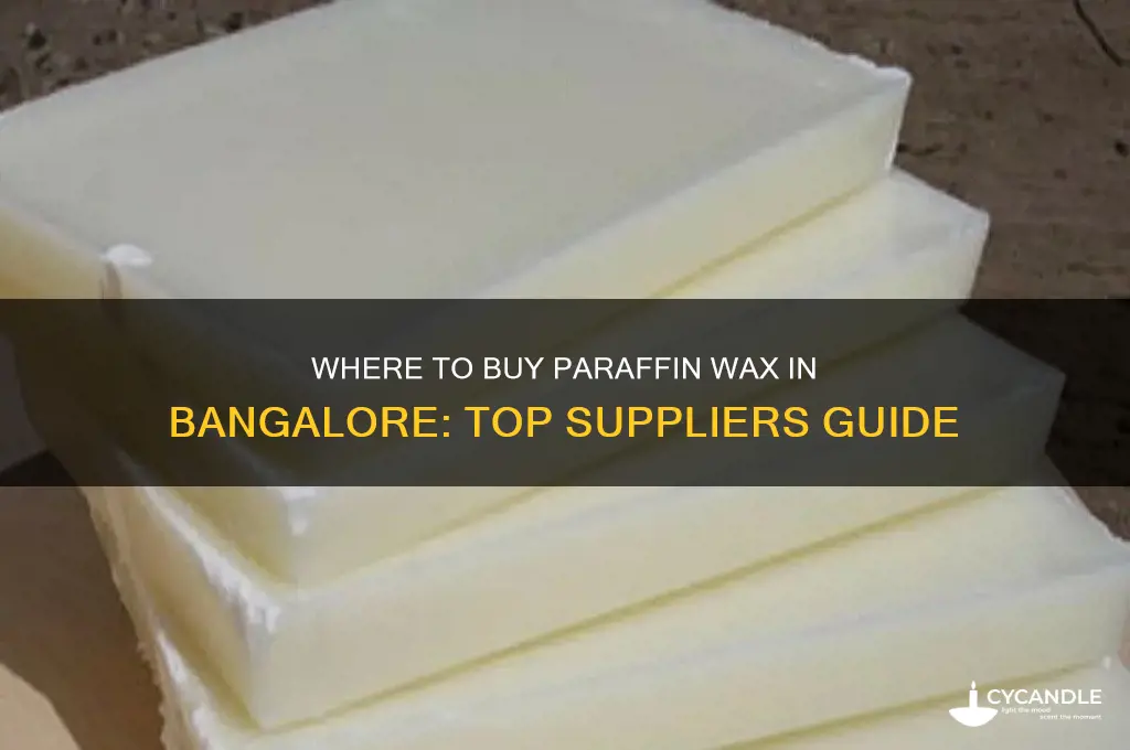 where can i get paraffin wax in bangalore
