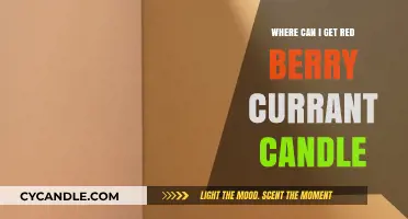 Discover the Best Places to Buy Red Berry Currant Candles