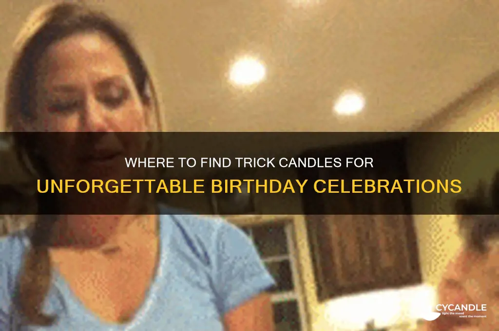 where can i get trick candles