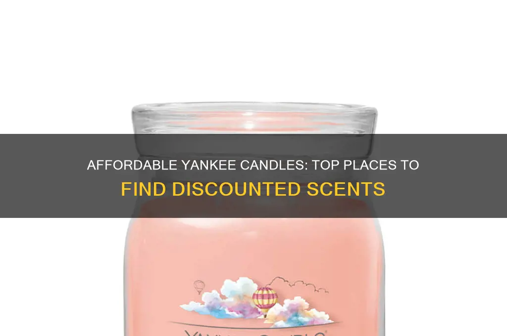 where can i get yankee candles cheap