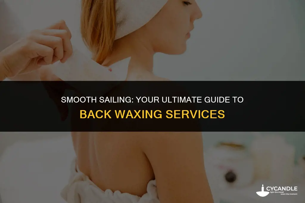 where can i go to get my back waxed