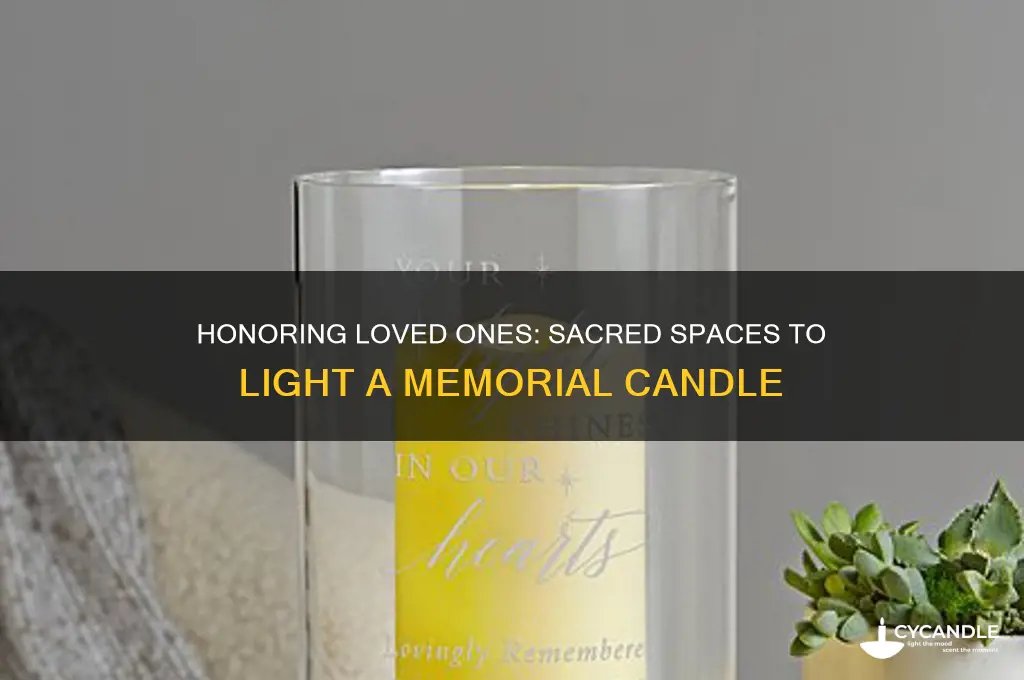 where can i light a candle in memory of someone