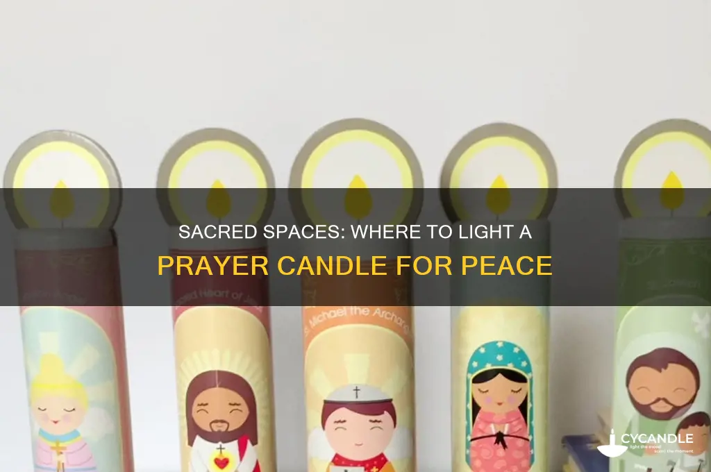 where can i light a prayer candle