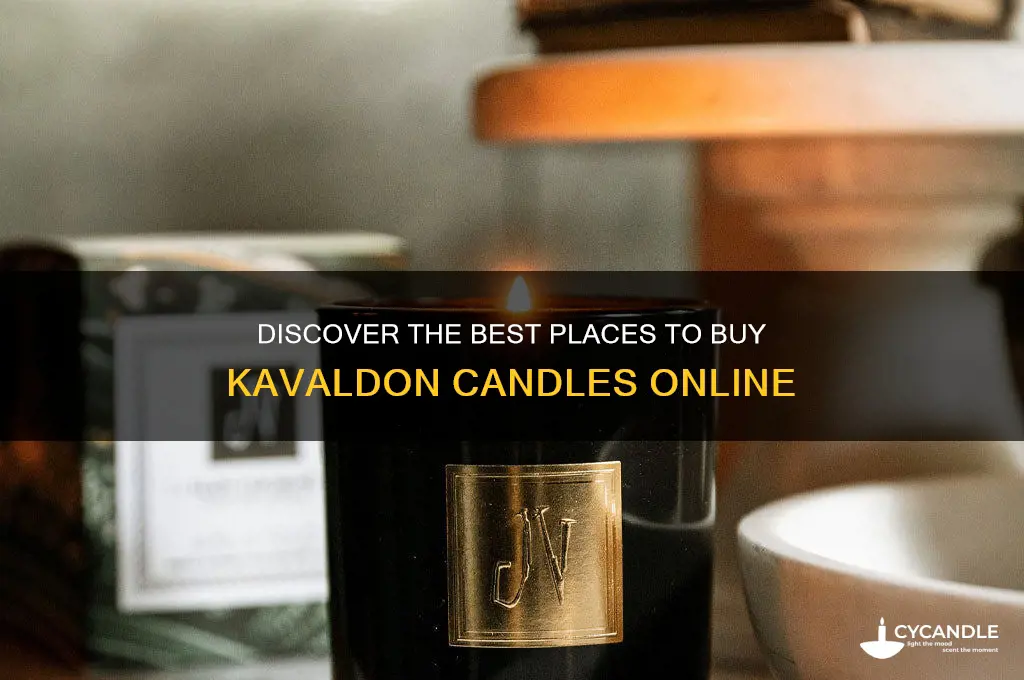 where can i purchase kavaldon candles