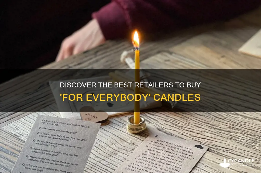 where can i purchase the candle brand for everybody