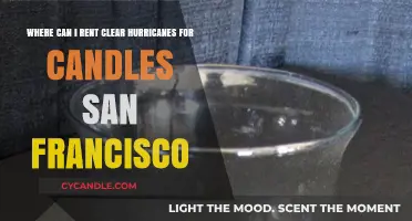 Rent Clear Hurricane Candle Holders in San Francisco: Top Spots