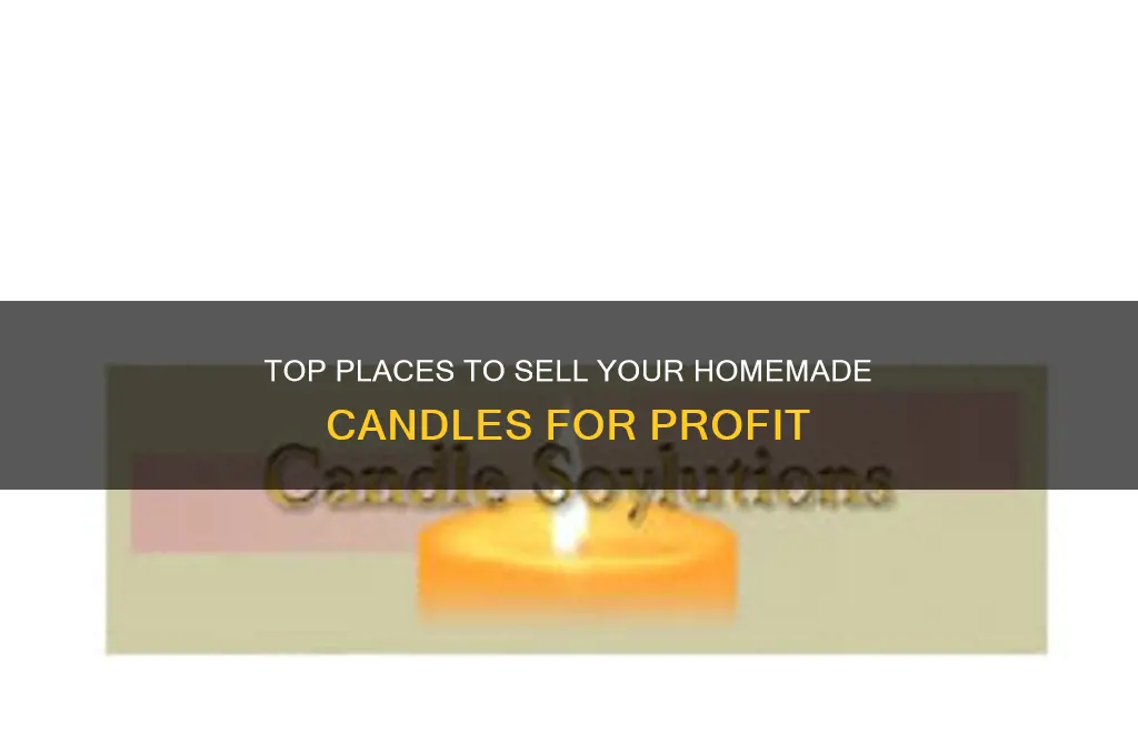 where can i sell homemade candles