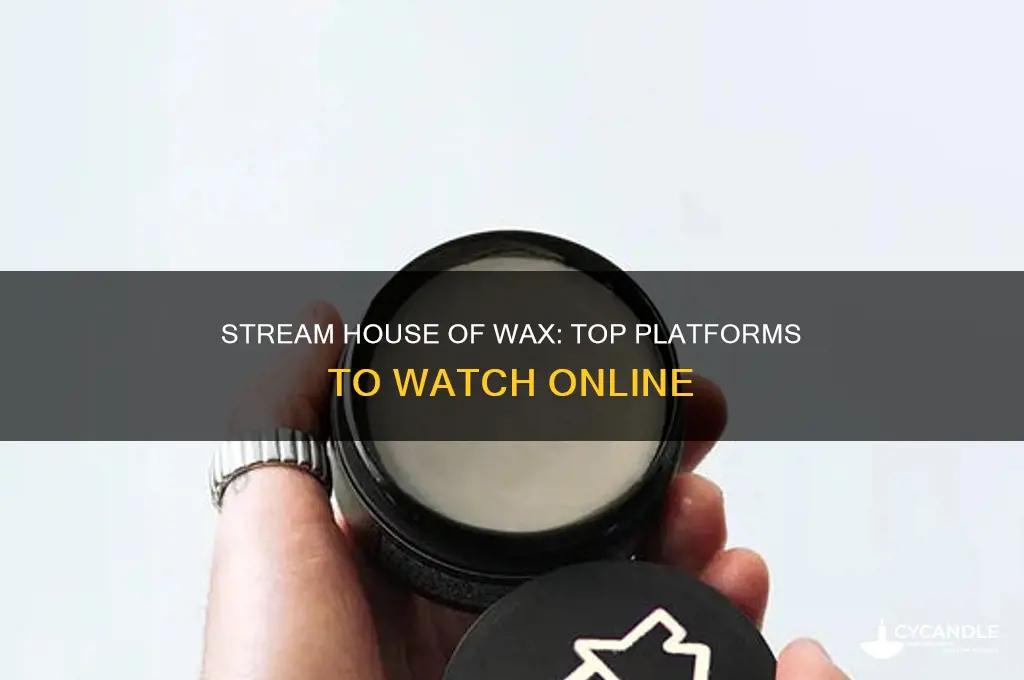 where can i stream house of wax