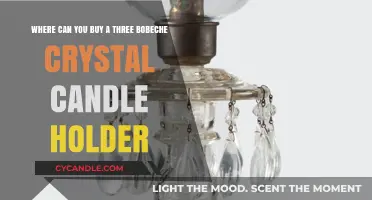 Elegant Three Bobeche Crystal Candle Holder: Top Retailers to Explore