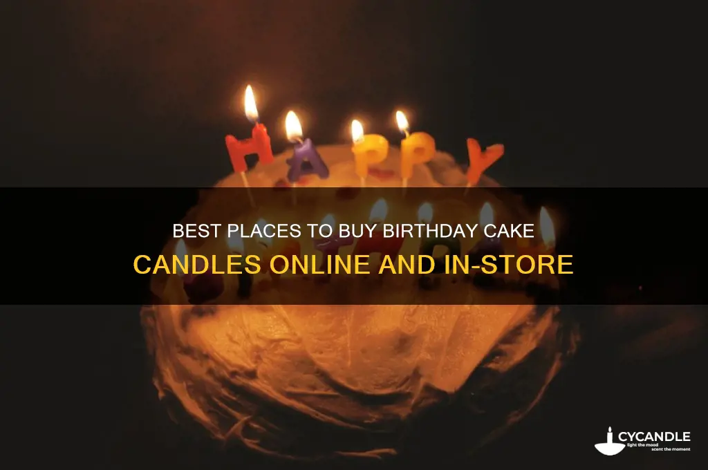 where can you buy birthday cake candles