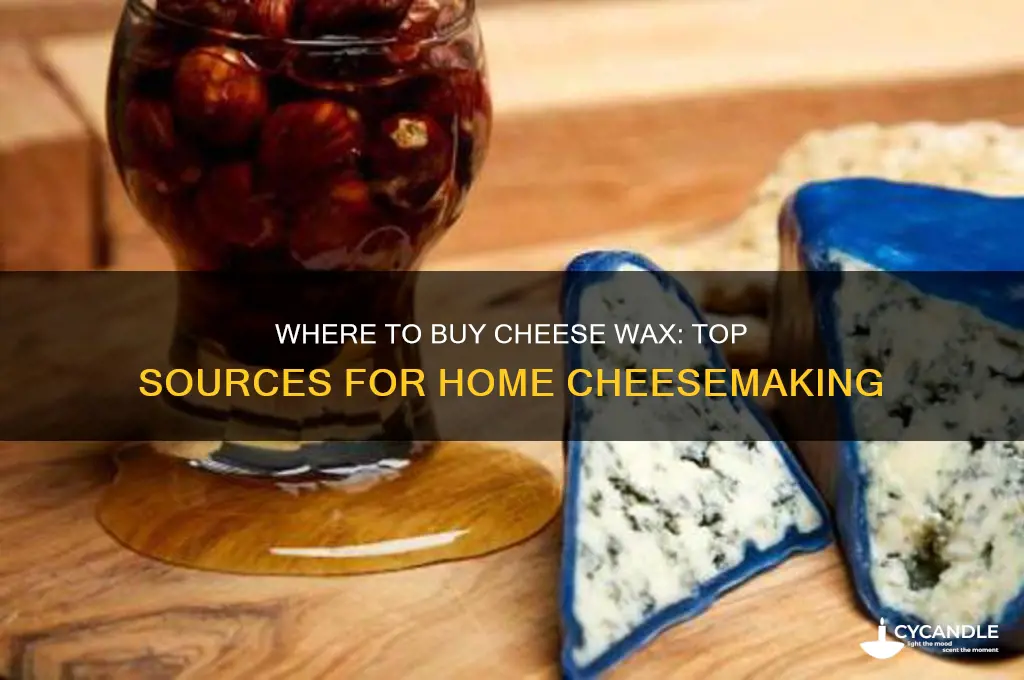where can you buy cheese wax