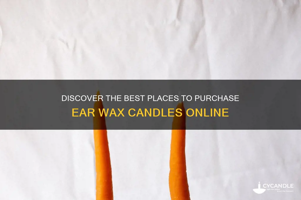 where can you buy ear wax candles