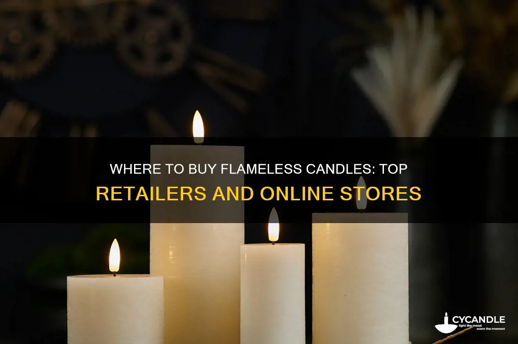 where can you buy flameless candles