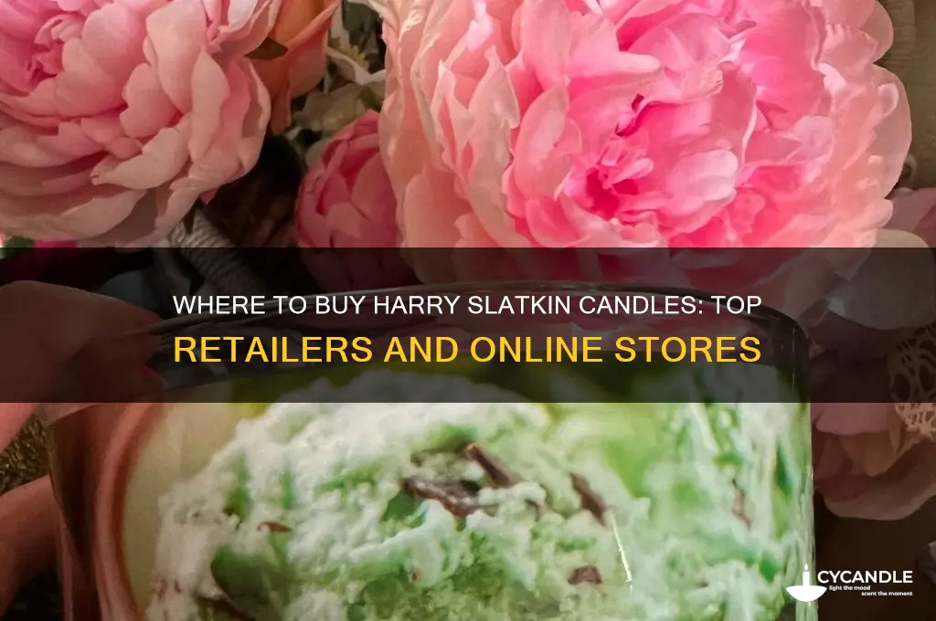 where can you buy harry slatkin candles
