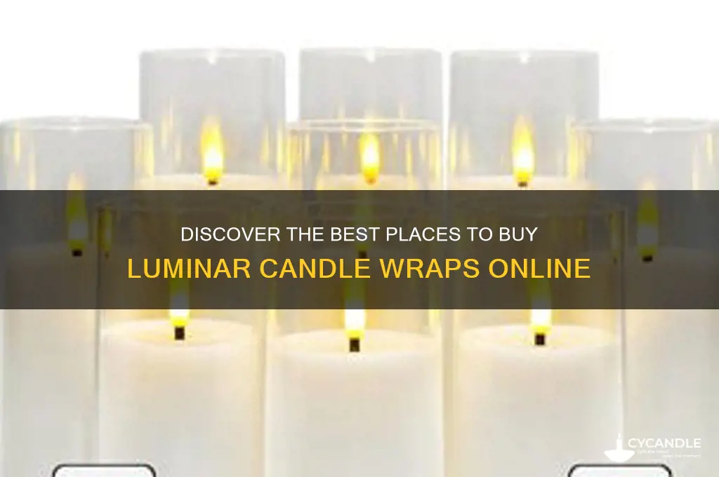 where can you buy luminar candle wraps