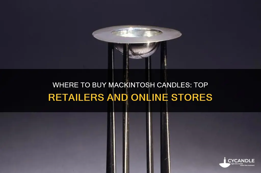 where can you buy makintosh candles