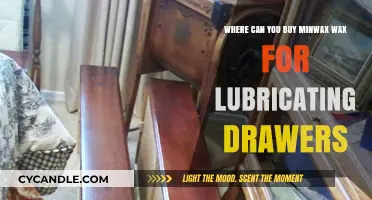 Where to Buy Minwax Wax for Smooth Drawer Lubrication
