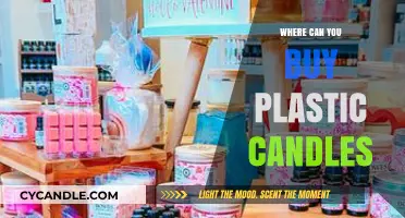 Where to Buy Plastic Candles: Top Retailers and Online Stores